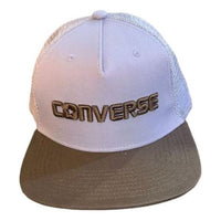 Converse Logo Trucker Cap 'White Brown' 10004374-A02