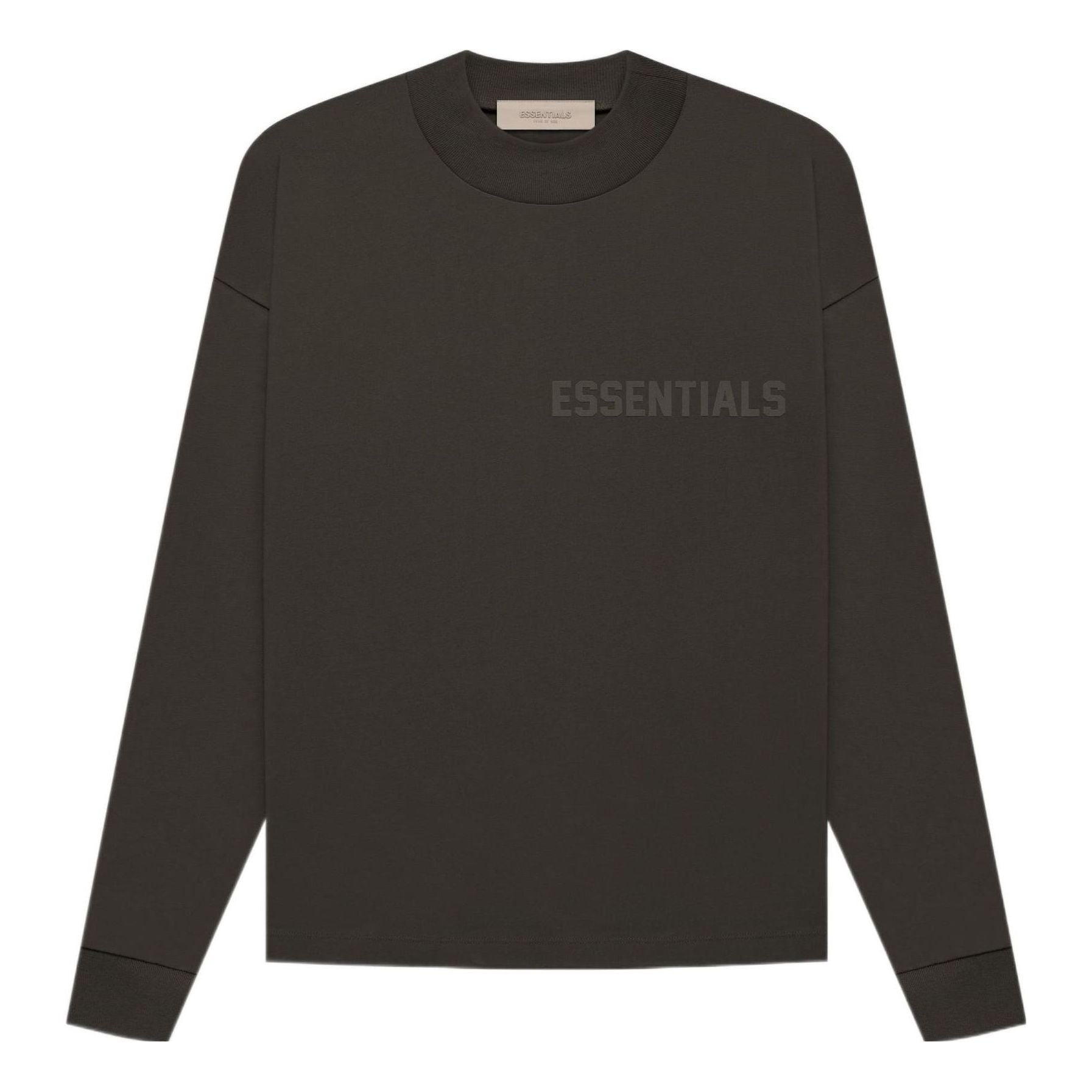 Fear of God Essentials FW22 Long Sleeve Tee 'Off Black' FOG-FW22-911