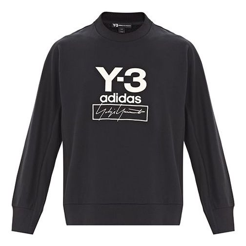 Men's Y-3 Chest Signature Logo Casual Black FJ0432