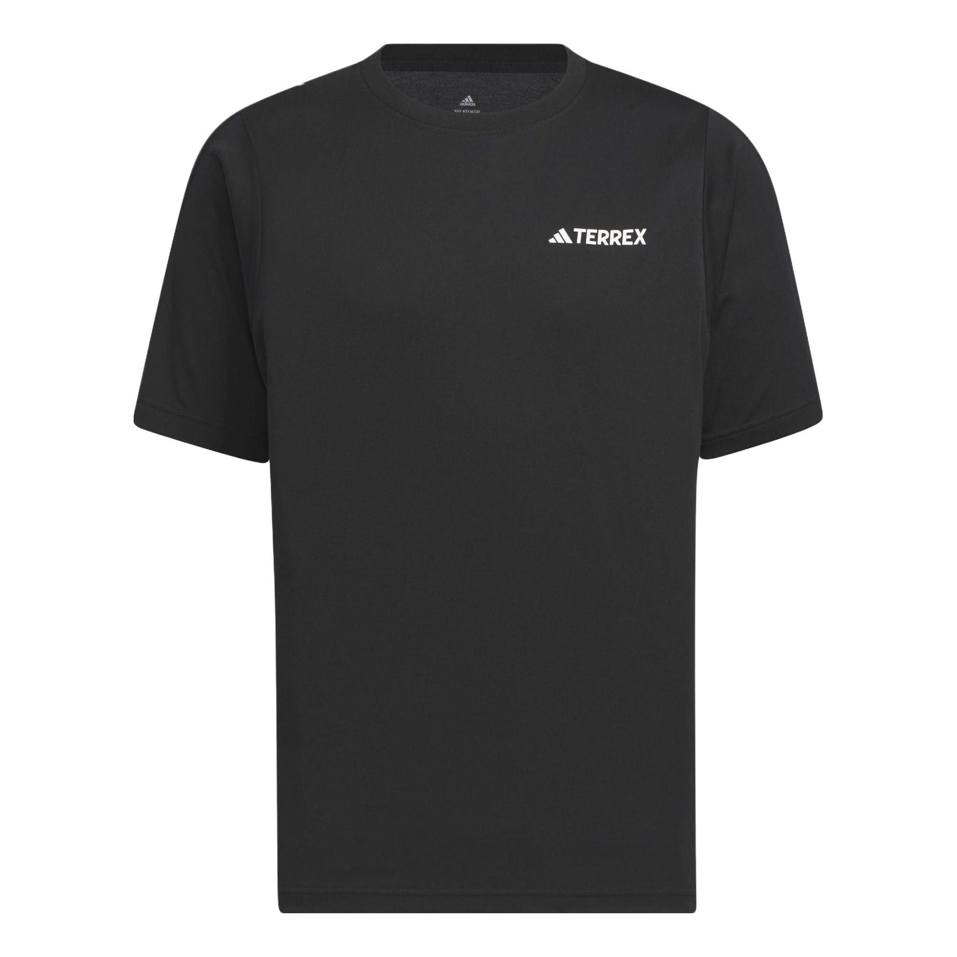 adidas Tencel Short Sleeve T-Shirt 'Black White' IC4431