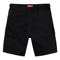 Supreme SS19 Cargo Short Casual Shorts Unisex Black SUP-SS19-942