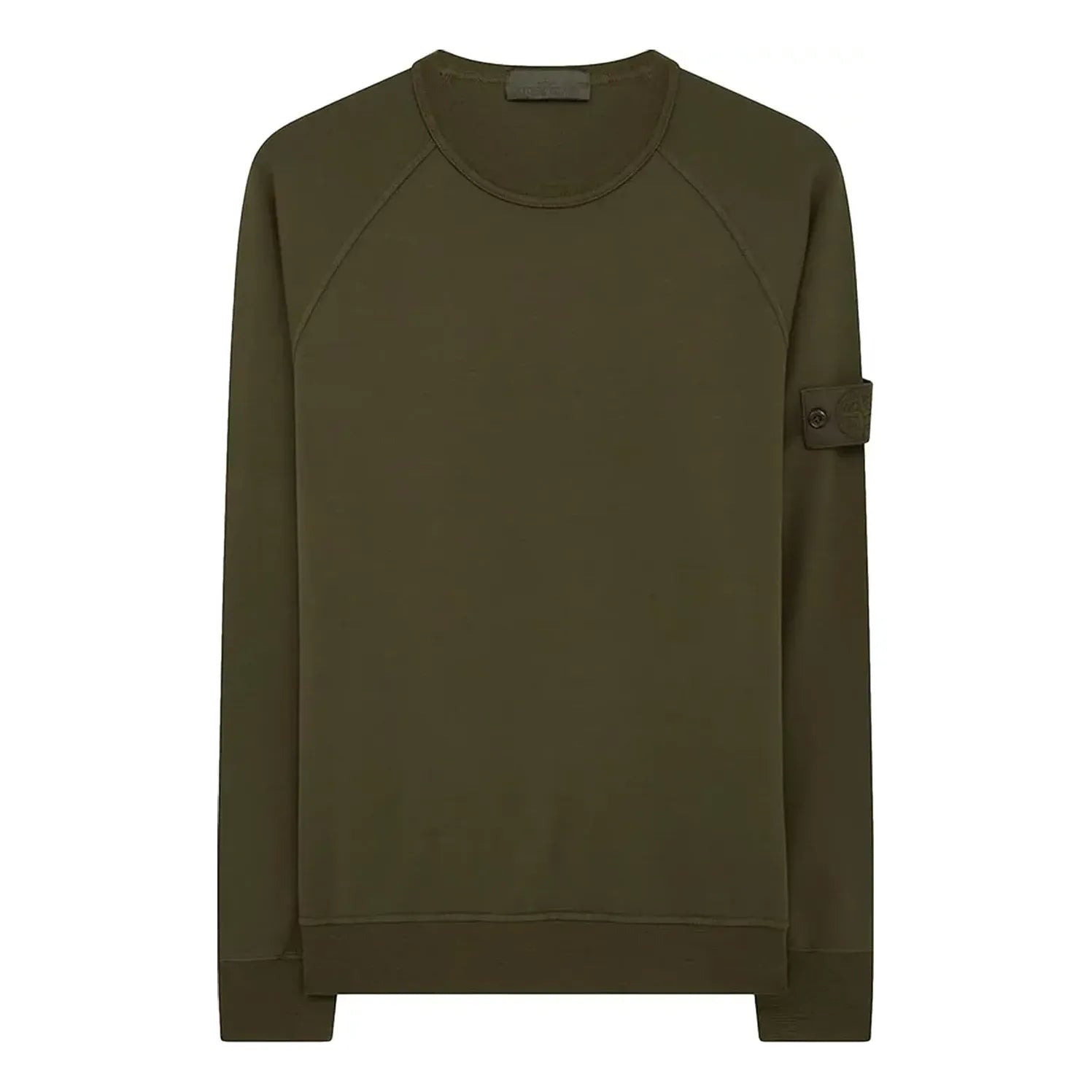 STONE ISLAND Ghost Piece Sweatshirt 'Military Green' 7415659F3-V0054