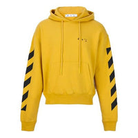 Off-White Pattern Printing Loose Ordinary Version Yellow OMBB037F20FLE0041610