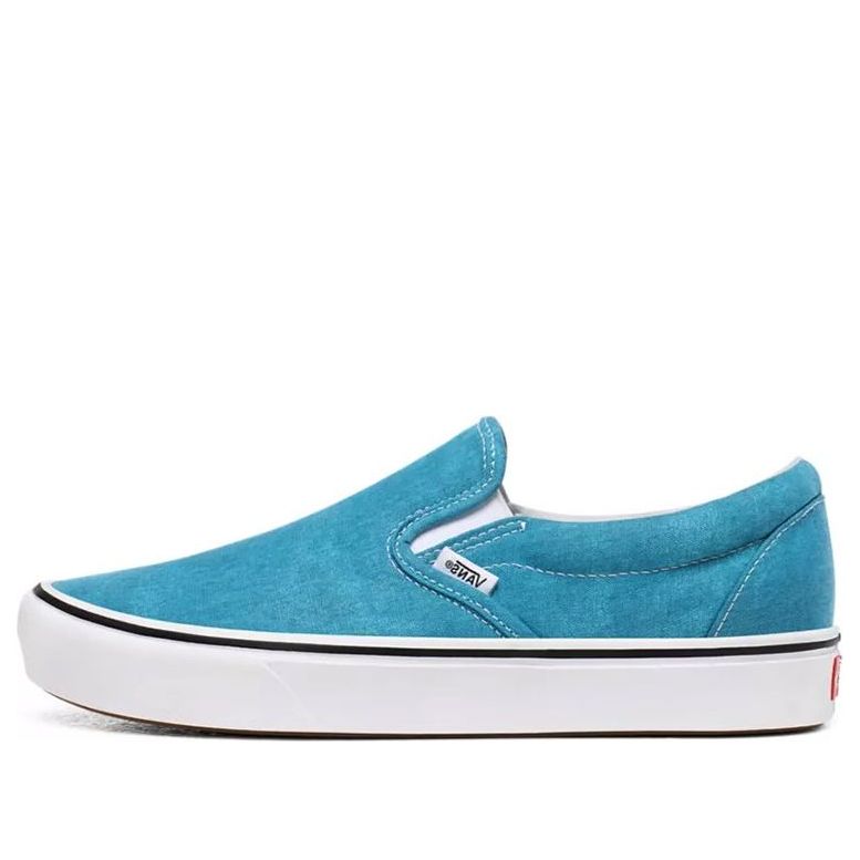 Vans Washed Canvas Comfycush Slip-On Blue VN0A3WMDWXQ