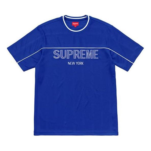 Supreme SS18 Dazzle Warm Up Top Royal Tee SUP-SS18-0023