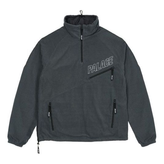 Palace Polar Grid Reverse Jacket 'Black' P21JK018