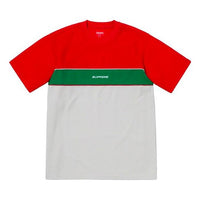 Supreme SS19 Piping Practice SS Top Logo Tee SUP-SS19-10113