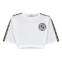 FENDI Knit T-Shirt White FAF114ADHAF0ZNM