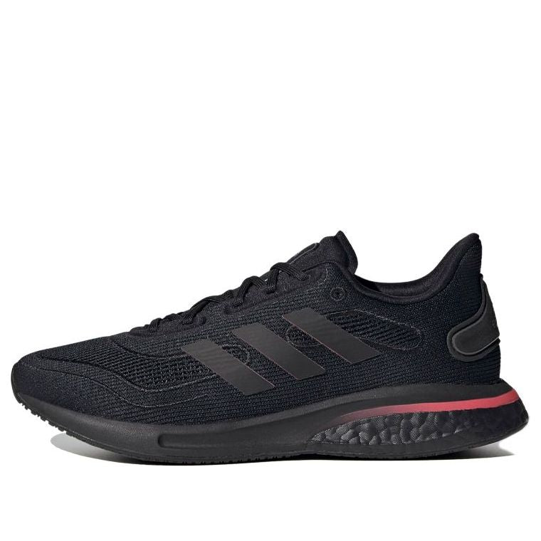 (WMNS) adidas Supernova 'Black Signal Pink' FW8822