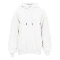 (WMNS) Off-White Hooded Cotton Sweater White OWBB032E19F300960101