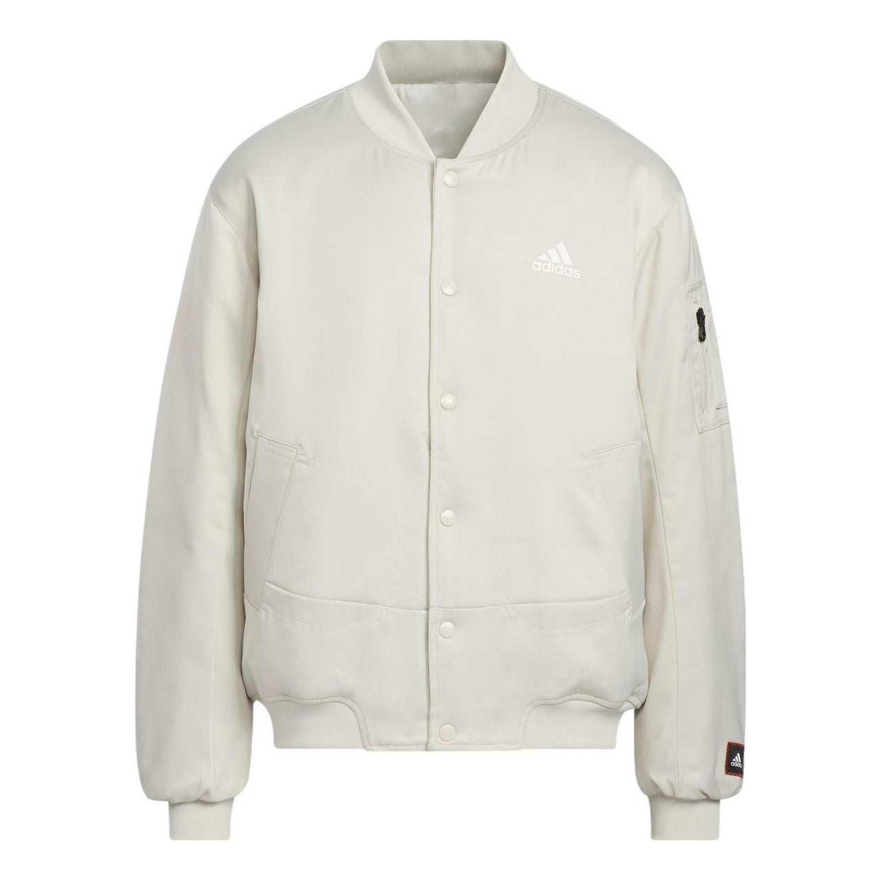 (GS) adidas Graphic Flight Jacket 'White' IP6996