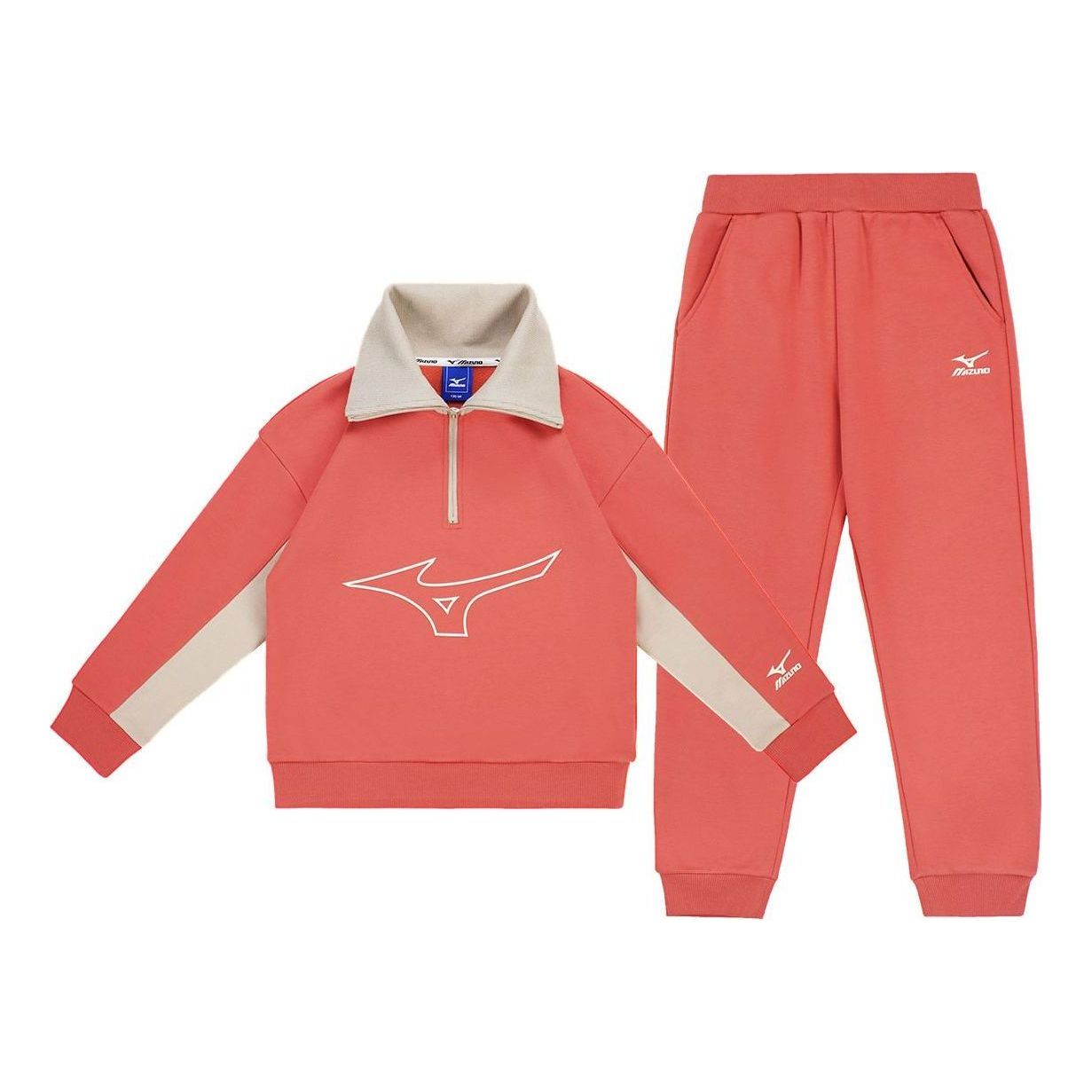 (GS) Mizuno Casual Sportswear Suit 'Pink' 32CG3905