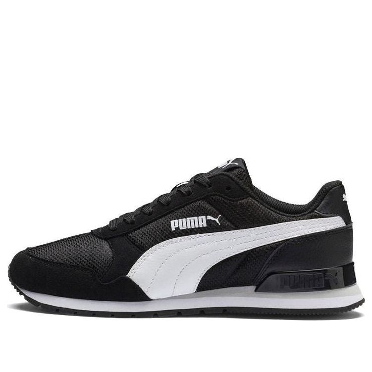 (WMNS) PUMA Runner V2 Mesh Black/White 367135-06