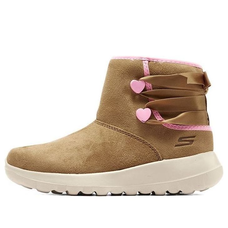 (GS) Skechers Go Walk Joy Boots 'Tan' 302921L-CSNT