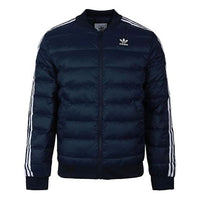 adidas originals Sst Down Jkt Stay Warm Sports Down Jacket Dark Blue FL0005