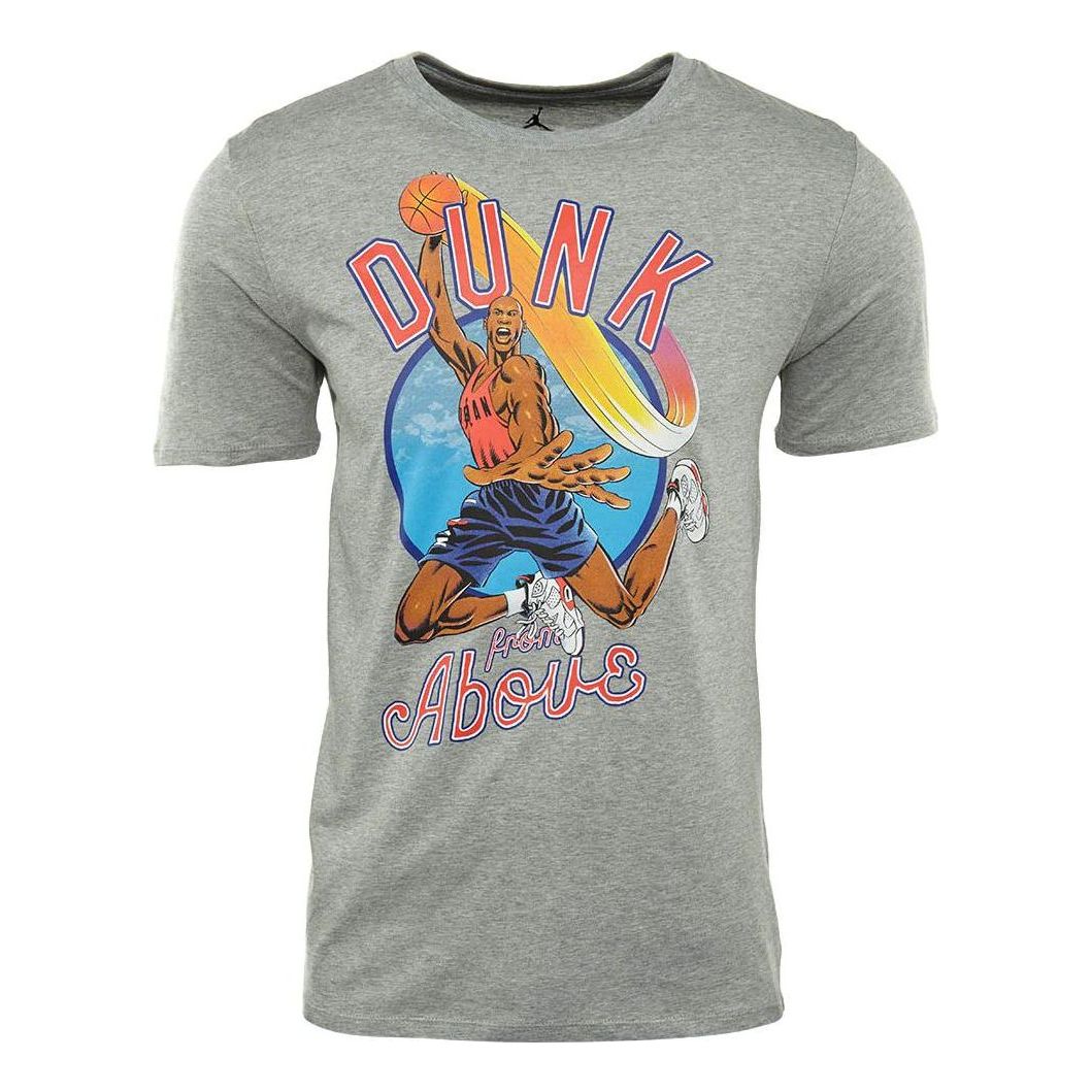 Air Jordan Graphic Dunk T-Shirt 'Grey' 789628-063