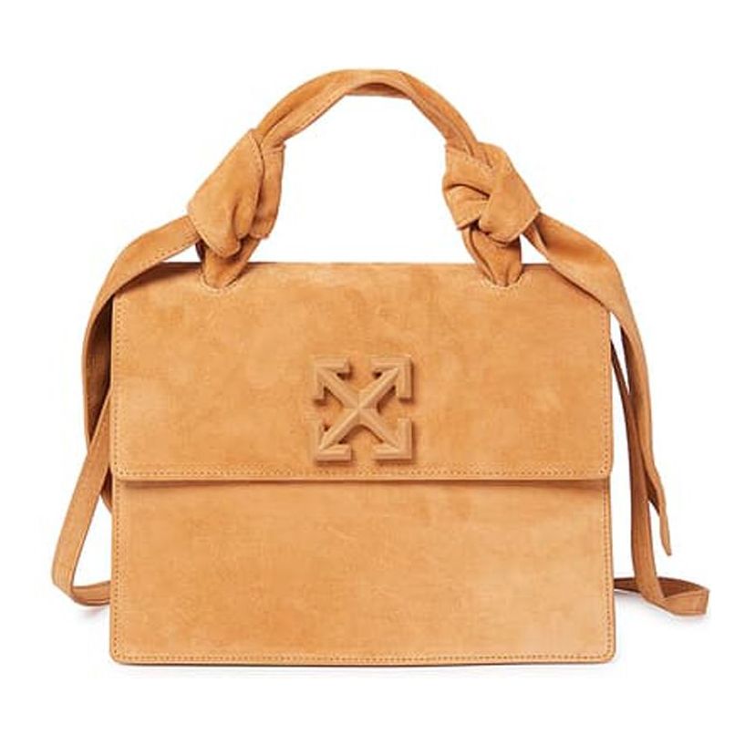 (WMNS) Off-White Jitney Suede Messenger Bag Yellow OWNA114E20LEA0016100