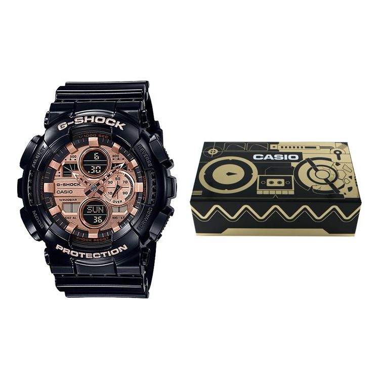 CASIO G-Shock Analog-Digital 'Black rose' GA-140GB-1A2PR
