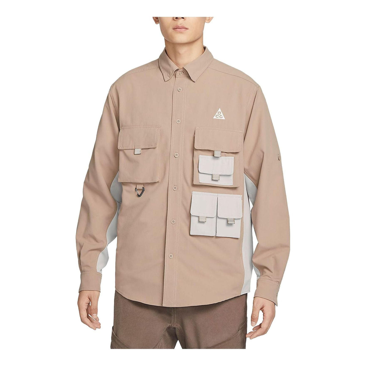 Nike ACG Dri-FIT UV Devastation Trail Shirt Asia Sizing 'Khaki' DN3937-248