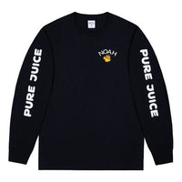 NOAH Pure Juice Ls Tee Fruit Long Sleeves Unisex Black T14SS20BLK