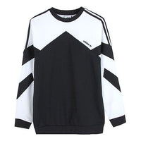 adidas originals Palmeston Crew Round Neck Long Sleeves Black DJ3455