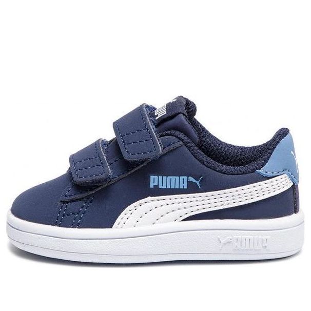 (PS) PUMA Smash V2 Buck V Ps Leisure Board Shoes Blue 365183-02