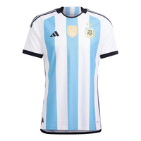 adidas Argentina 22 3 Stars Authentic Jersey Asia Sizing 'Home' IV5786