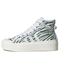 (WMNS) adidas Nizza Bongea Mid 'White Green' IG7372