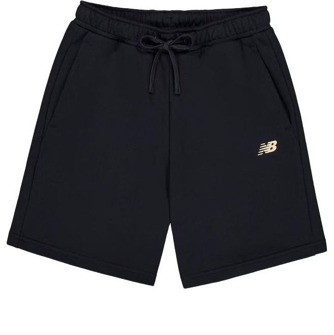 New Balance NB Logo Cotton Short 'Black' AMS41365-BK
