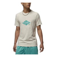 Air Jordan Round Neck Pullover T-Shirt 'Beige' DH8971-104