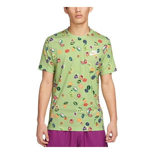 Nike NSW Printed graphic T-shirt 'Green' DQ1054-332
