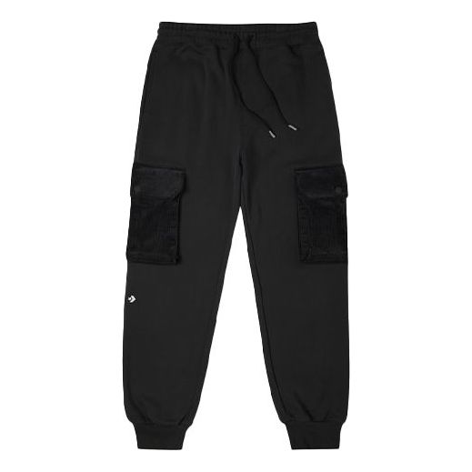 Converse Cotton Pants Asia Sizing 'Black' 10023524-A02