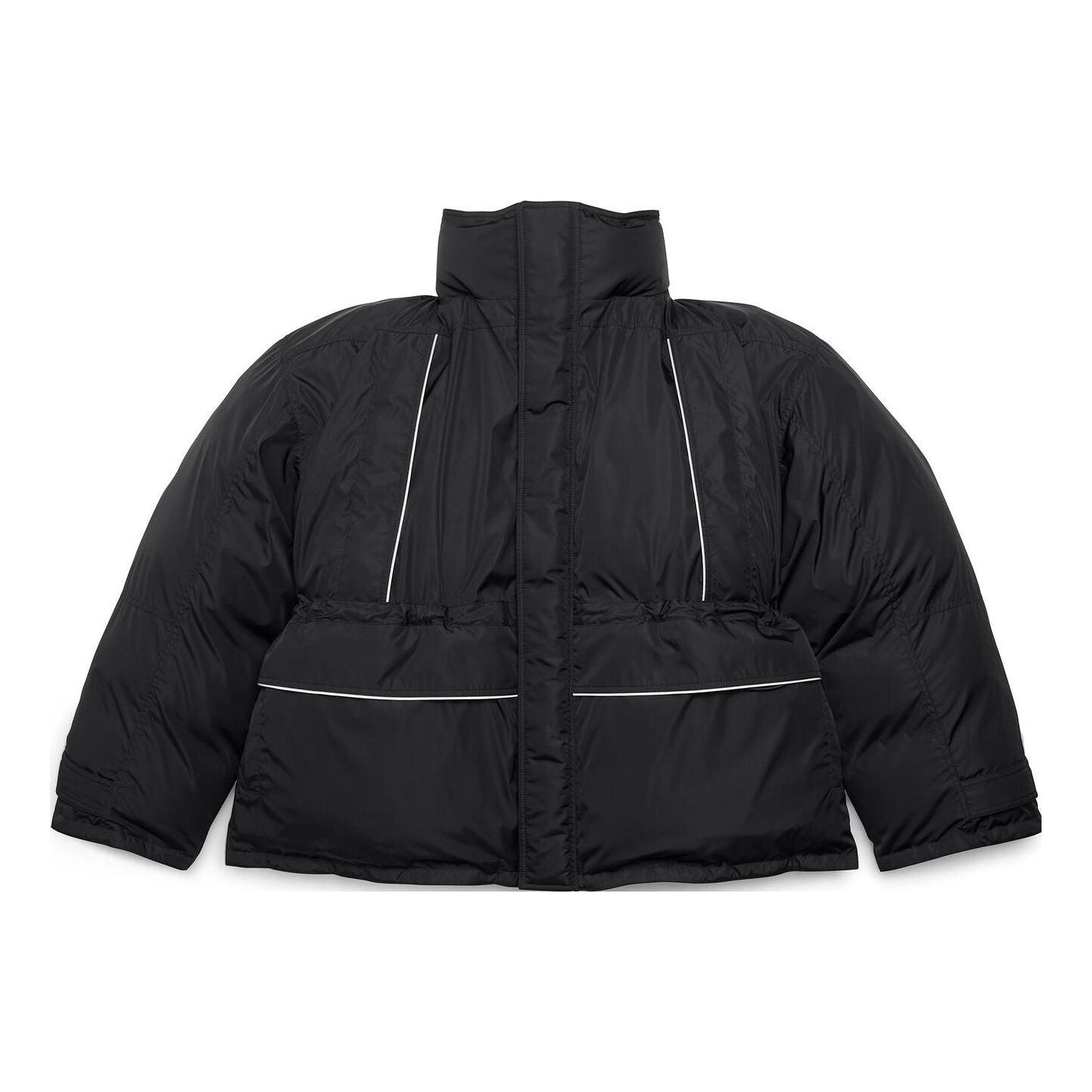 Balenciaga Wrap Parka Jacket 'Black' 751715TNO191000