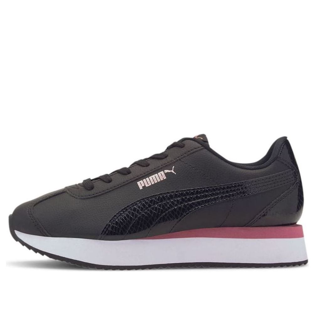 (WMNS) PUMA Turin-0 Stacked 'Snake - Black Violet' 374142-02