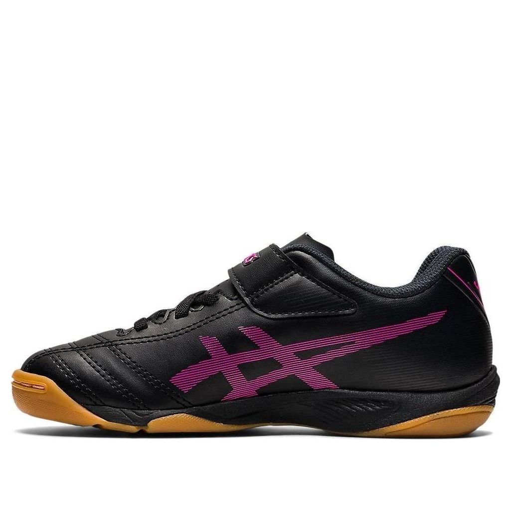 (GS) ASICS Juniole 6 Soccer Shoes 'Black Purple' 1104A044-005
