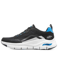 Skechers Arch Fit Shoes 'Black White Blue' 894137-BKBL