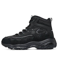 (WMNS) Skechers D'Lites New Lane Sneaker 'Black' 168026-BKSL