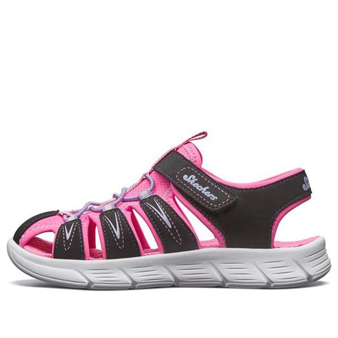 (GS) Skechers C-Flex Sandal 'Black Hyper' 86939L-BKHP