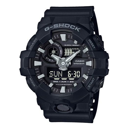 CASIO G-Shock Analog-Digital 'Black' GA-700-1BDR