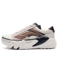 (WMNS) Li-Ning Wave HBRD 'White Black Brown' AGCP378-6