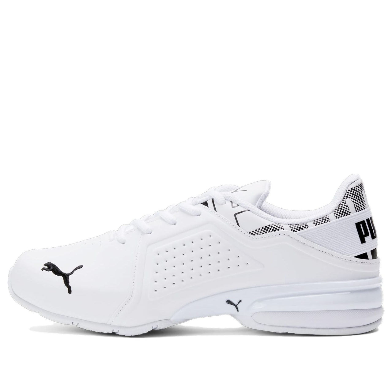 PUMA Viz Runner Repeat Wide 'White Black' 377334-12
