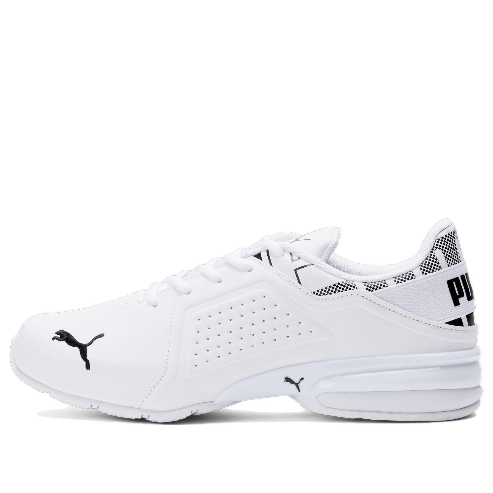 PUMA Viz Runner Repeat Wide 'White Black' 377334-12