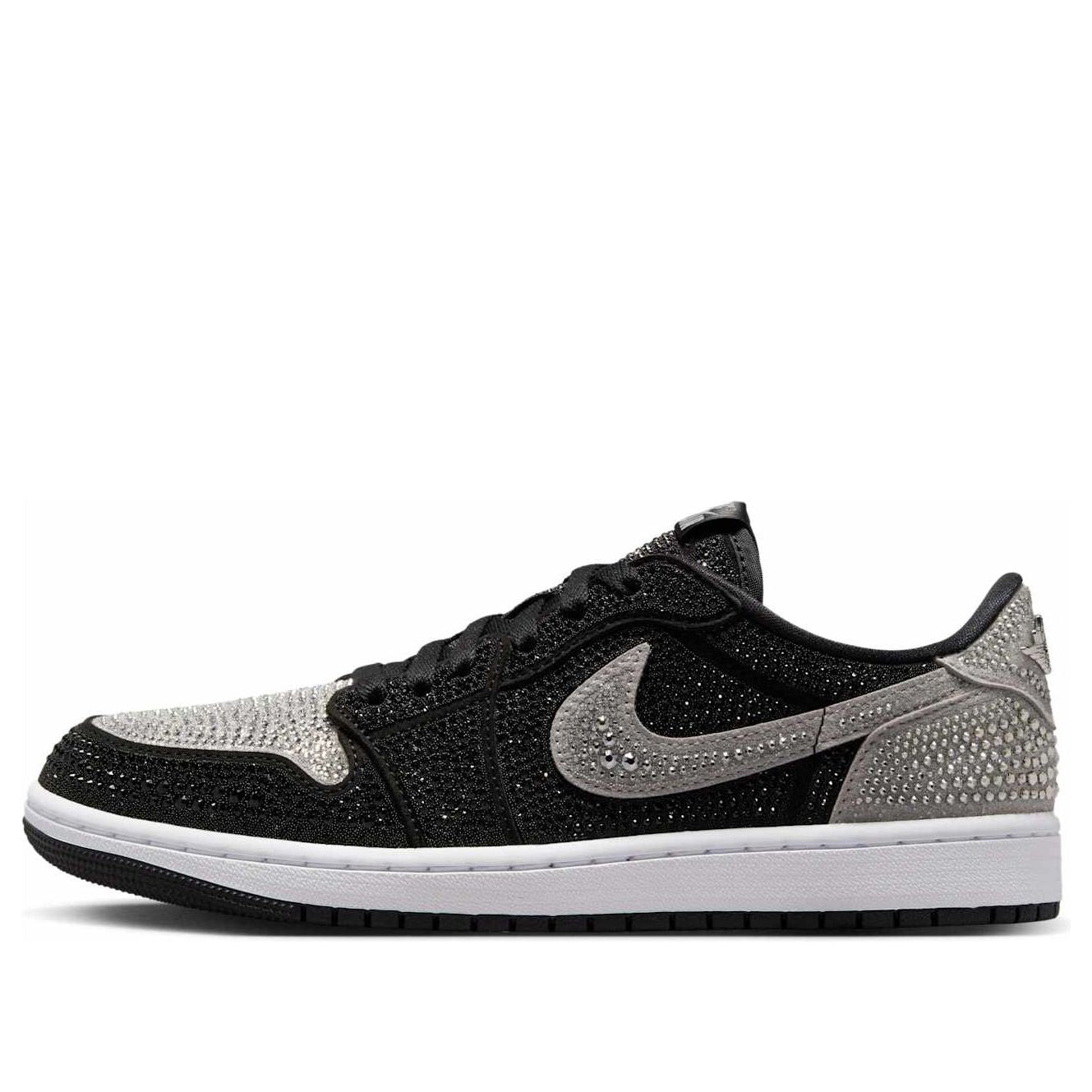 (WMNS) Air Jordan 1 Retro Low OG x Swarovski 'Stealth' HM9208-001