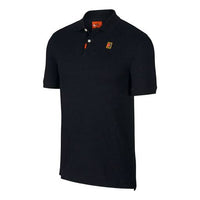 Nike The Nike Slim Fit lapel Short Sleeve polo Black BQ4462-010