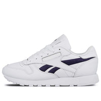 (WMNS) Reebok Classic Leather Low-Top Sneakers White/Blue DV8170