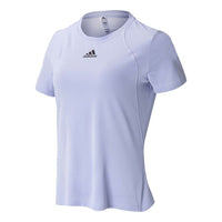 (WMNS) adidas HEAT.RDY T-Shirt Asia Sizing 'Purple' HE7577