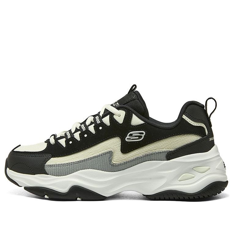 Skechers D'Lites 4.0 Shoes 'Black Beige Green' 894286-BKNT