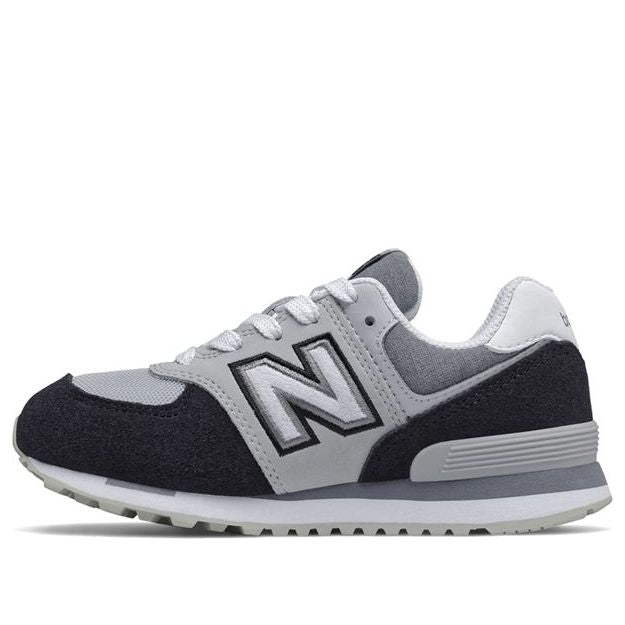New Balance Kids' 574 Varsity Sport Grey/Black PC574NLC