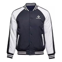 Converse Reversible Baseball Jacket Asia Sizing 'Black White' 10016831-A01