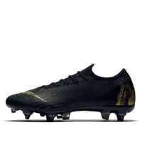 Nike Mercurial Vapor 12 Elite SG Pro AC 'Black Metallic Gold' AH7381-077